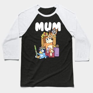 mum queen style Baseball T-Shirt